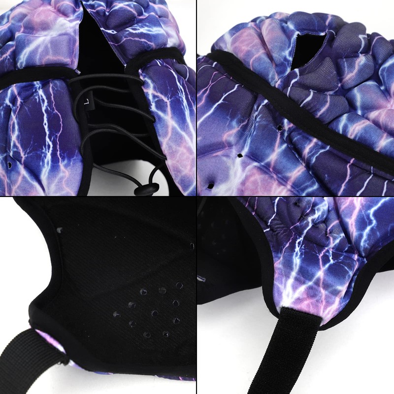 Rugby Headguards Headgear Soft Shell Helmet Head Protector Padded for