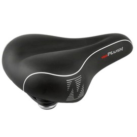 Velo Fahrradsattel Plush Elasto MF, schwarz, _, 12503521