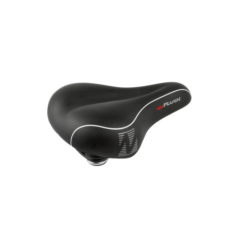 Velo Fahrradsattel Plush Elasto MF, schwarz, _, 12503521