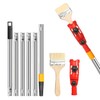Multiangle Paint Roller Extension Pole: 1.7m Stainless Paint Brush Extension