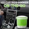 OSBA Mini Rice Cooker, 1L Travel Rice Cooker Small 12V