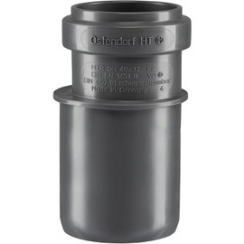 Ostendorf HTsafe 171710 Reduction DN 40/32 mm HT Pipe Grey
