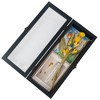 GraduatePro Shadow Box Frame 5x12.5 Display Case with Linen Back,