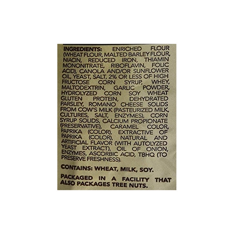 Olive Garden, Seasoned Croutons, Garlic and Romano, 5 Ounce Bag