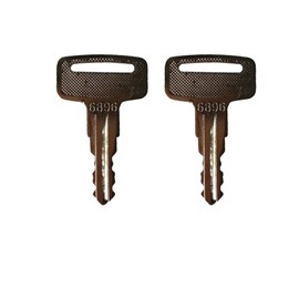 BODYA Ignition Key 6896 Start Key 160431 Replacement Key for Wacker Neuron Scooter Forklift Key for Heavy Equipment Pack of 5
