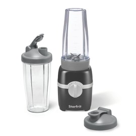 Starfrit Personal Blender - Two 828ml Cups - High, Low & Pulse Modes - 300W - Black