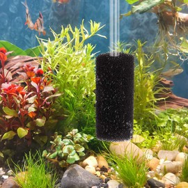 Dannisly 4PCS Filter Intake Covers Aquarium Pre-Filter Foam Sponge for Fish Tank