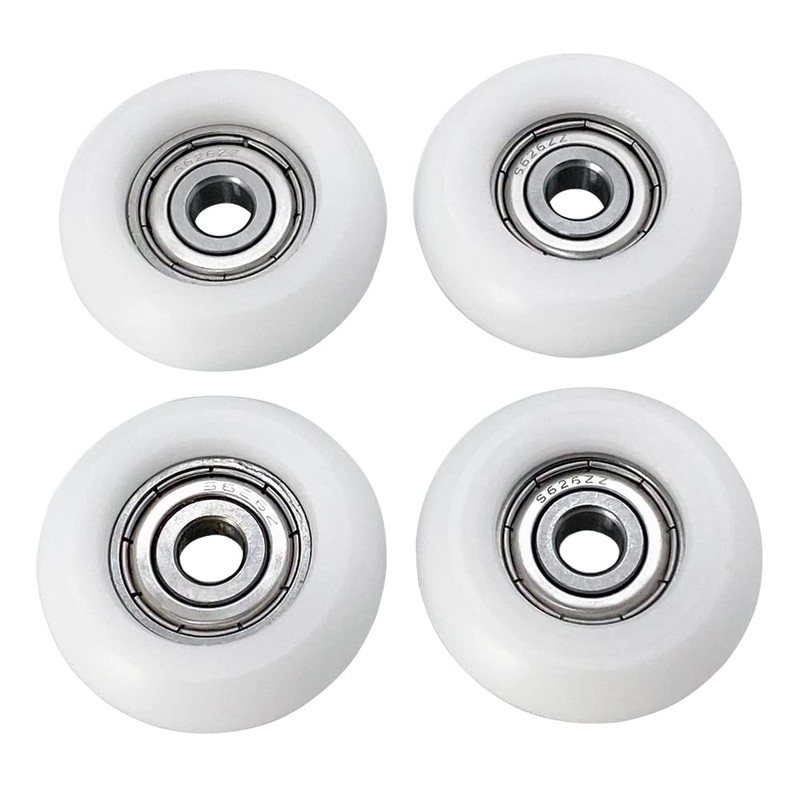 4pcs Roller Wheel Parts Replacement for Total Gym Wheels/Rollers, Fit