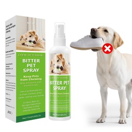 Moodyin Anti-Chew Spray for Dogs and Cats(5.92 fl oz), Bitter No Chew Training Aid to Stop Chewing, Licking & Marking, Dog Deterrent Spray for Furniture Protection, Indoor & Outdoor Use