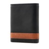 Fossil Men's Quinn Leather Trifold Wallet 8.5cm L x 2cm