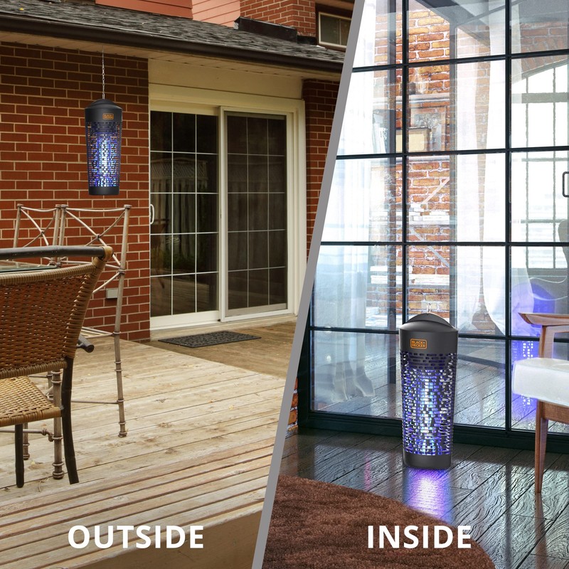 Bug Zapper Mosquito Killer Indoor and Outdoor Fly Zapper Half