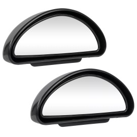 XUKEY Pair 360° Blind Spot Convex Mirrors Wide Angle Side Rear View For Car Truck SUV