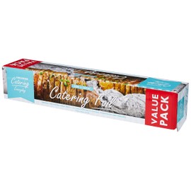 Kingfisher KCFOIL30A 30cm x 20m Catering Aluminium Kitchen Foil, Transparent, One Size