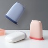 2Pack Cute Travel Soap Box Case, Leak Proof Portable Soap