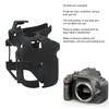 D5200 Camera Case, Soft Silicone Protective Cover Housing Frame Shell
