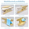 DE-LIANG Tailors Ironing Board with Pine Wood Base, Cotton Cover