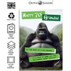 Funny Grandad 70th Birthday Card - Grumpy Gorilla Design for