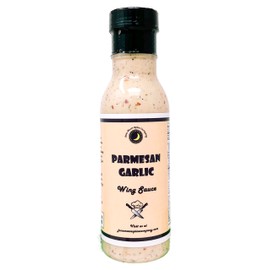 Premium | PARMESAN GARLIC Chicken Wing Sauce | Sugar Free | Crafted in Small Batches with Farm Fresh Ingredients for Premium Flavor and Zest