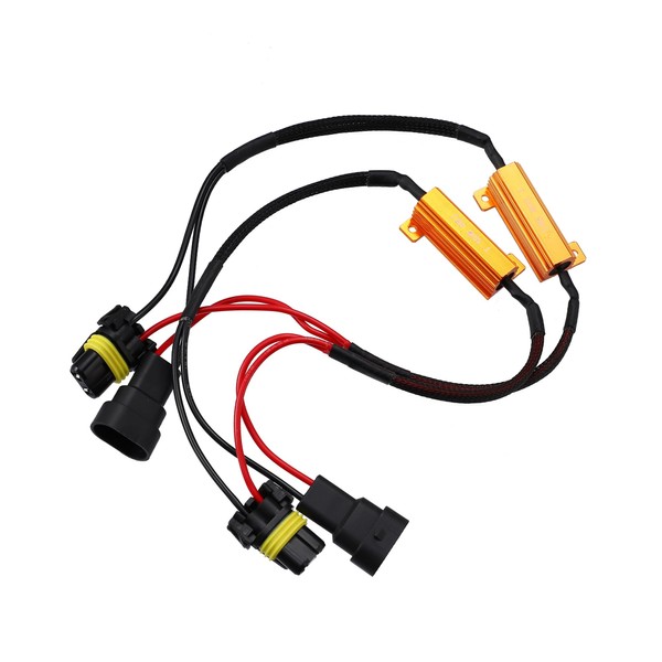 Motoforti 2pcs HB4 9006 9005 9145 H10 DC 12V 50W