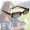 proSPORT Reading Sunglasses for Women Tinted Readers +1.75 Black Frame