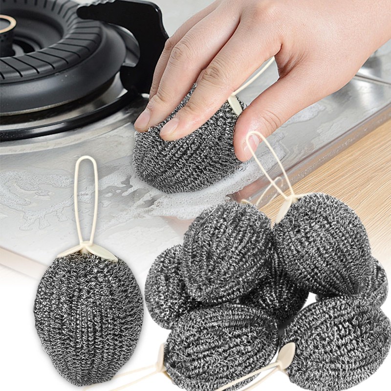 Stainless Steel Wool Pads - Stainless Steel Scrubbers for Dishes