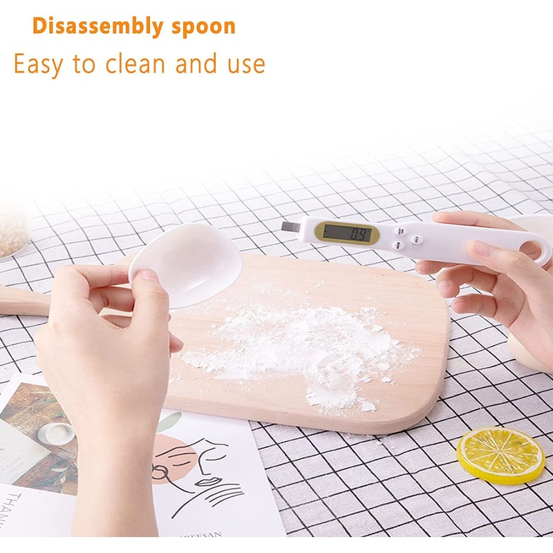 OBEST Electronic Measuring Spoon, Digital Scale Spoon, 0.5g-500g Kitchen Electronic