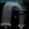 Nuodan High Pressure Rain Shower Head with 6'' Shower Arm