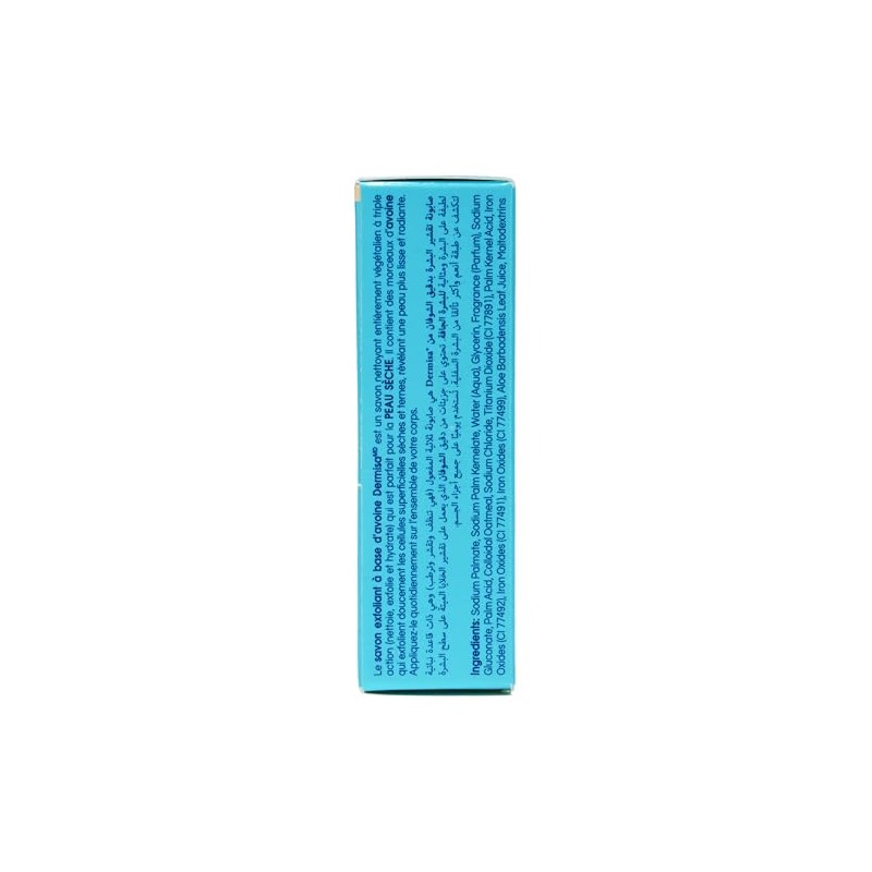 DERMISA BARRA DE JABON DE AVENA 85GR 3 PIEZAS