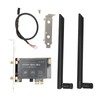 WiFi 6 PCIe Card AX3000Mbps 2.4GHz 5GHz Dual Antenna BT5.2