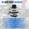 11686N Alternator 150A 12V, Fit for 2012-2019 Hyundai Azera, Genesis,