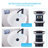 Set - Siphon with Drain Fitting with Overflow for Sink