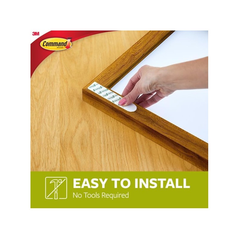 Command Picture Hanging Strips, White, X-Large, 10 Strip Pairs -