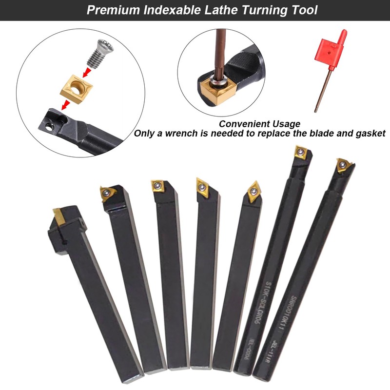21pcs Lathe Drill Bars Set CNC Lathe Lathe Turning Tools