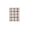 Barefoot Dreams Women's CozyChic Grid Plaid Throw, Stone/Black, One Size