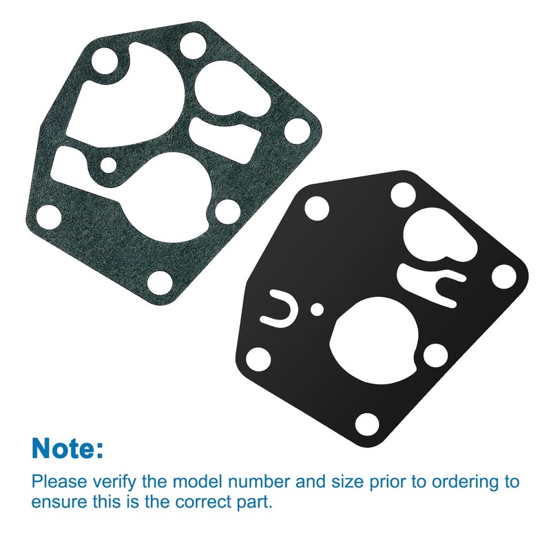 VooGenzek 6 Set Carburettor Diaphragm Gasket 795083 495770, Diaphragm and