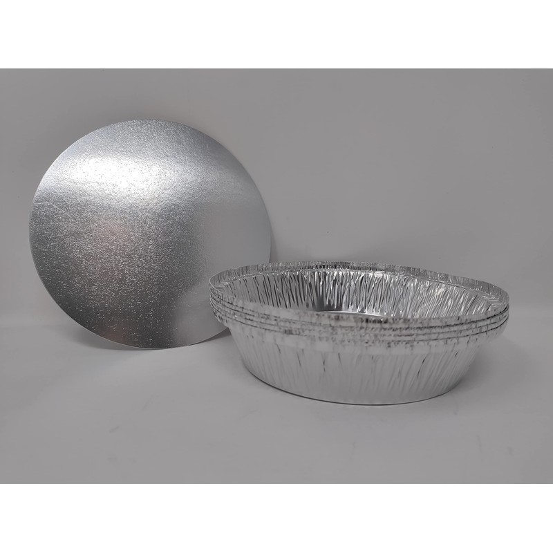 Foglish Home & Garden 10 x Round 7" 18cm Aluminium