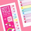 International Arrivals"Note Pals Rainbow Hearts" Sticky Note Pad