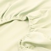 Solid 600-Thread-Count, 100-Percent Bamboo Viscose Twin Extra Long XL Size