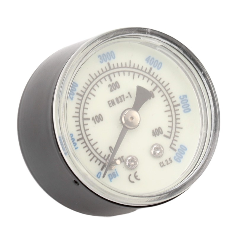 6000 Psi CO2 Pressure Gauge 1/8npt Thread Air Pressure Gauge