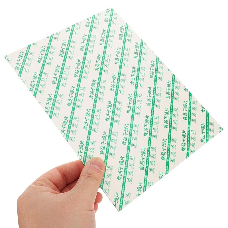 NUOBESTY Paper Desiccant Sheets, Pack of 10, Moisture Absorbent, Versatile