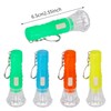 FRIUSATE 20Pcs Mini Torches Keyring Small LED Keyring Torch LED