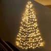 Fudios Lighted Wall Tree 6FT 180LED Warm white for Home