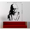 Wallstick sai Baba wallstickers (Vinyl 65 cm x 45 cm)