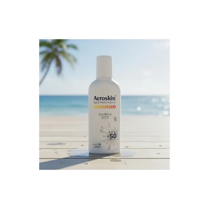 Aeroskin Protector Solar Fps 50 Invisible Óxido De Zinc