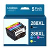 LinkDocs Remanufactured T288xl Ink Cartridge with Latest Chips Replacement for