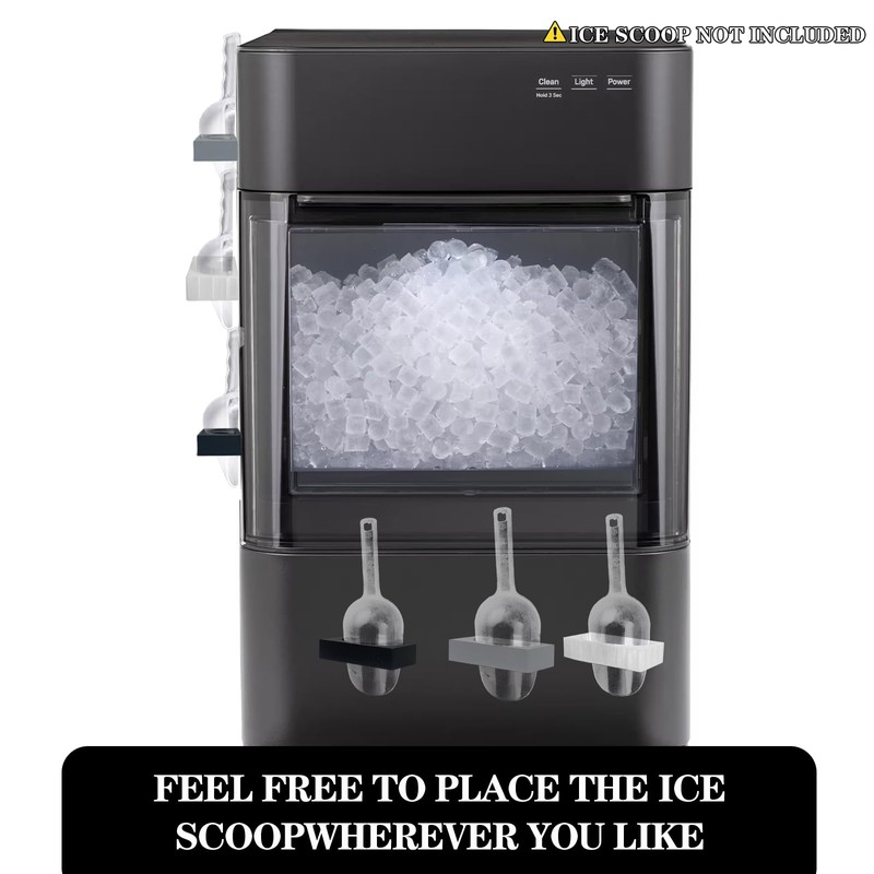 Magnetic ice Scoop holder for Ge Opal Nugget ice makers