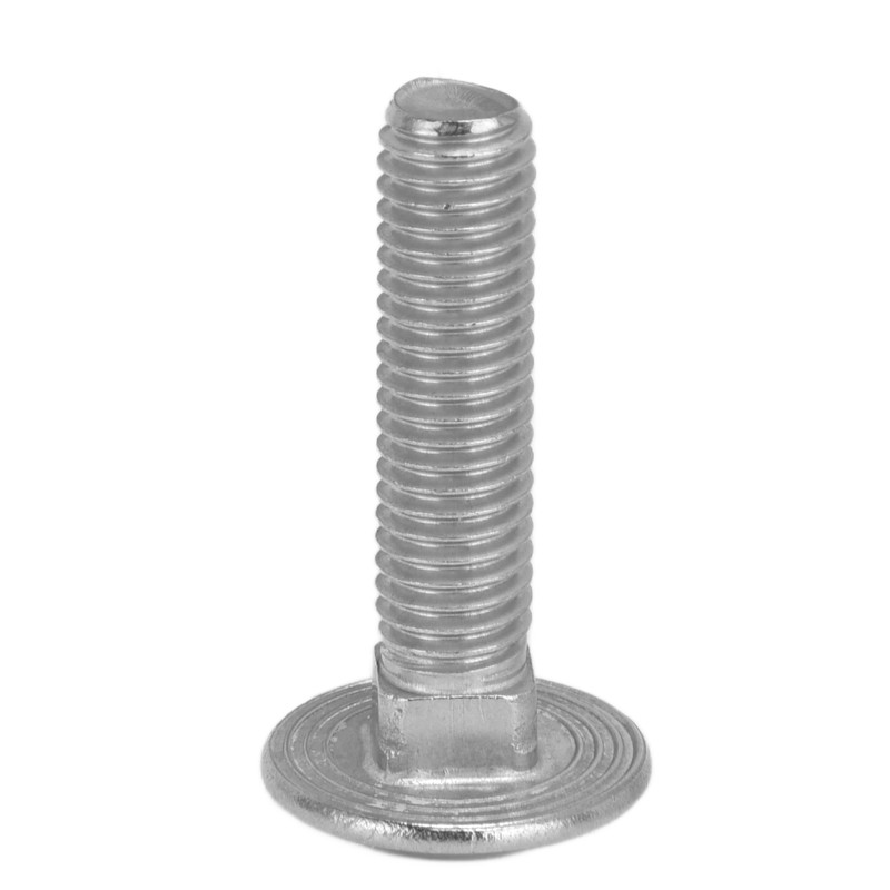 30Pcs M8x1.25 Screw Bolt A2 Stainless Steel Cup Square Coarse
