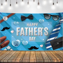 Happy Father's Day Love Dad Wall Banner