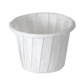Alimed Souffle Cup Solo .75 oz. White Paper