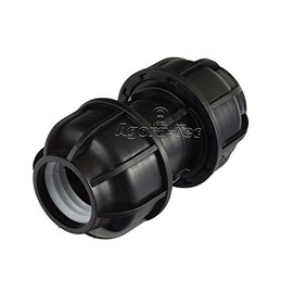 Agora-Tec® 32 mm PE Pipe Screw Fitting Coupling Connector
